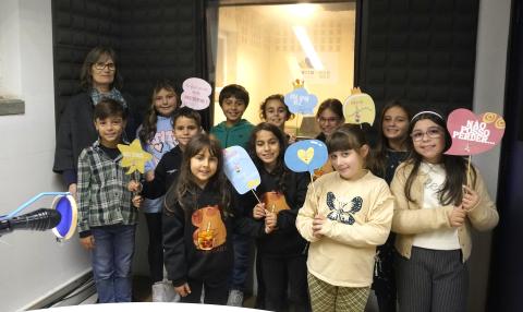 Alunos da turma do 4.º ano da EB Cale da Vila - Agrupamento de Escolas Gafanha da Nazaré - ano letivo 2025/2026