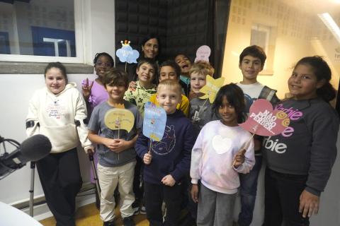 Alunos da turma do 4.º ano da EB Cale da Vila - Agrupamento de Escolas Gafanha da Nazaré - ano letivo 2025/2026