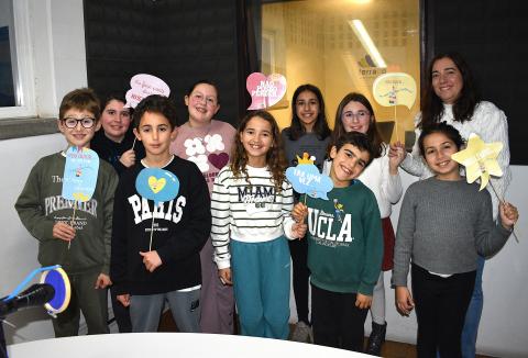 Alunos da turma do 4.º ano da EB da Chave - Agrupamento de Escolas Gafanha da Nazaré - ano letivo 2025/2026