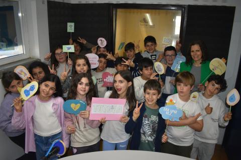 Alunos da turma do 4.º ano do CE da Coutada - Agrupamento de Escolas de Ílhavo - ano letivo 2025/2026