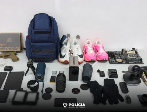 PSP deteve suspeito de furtos na universidade