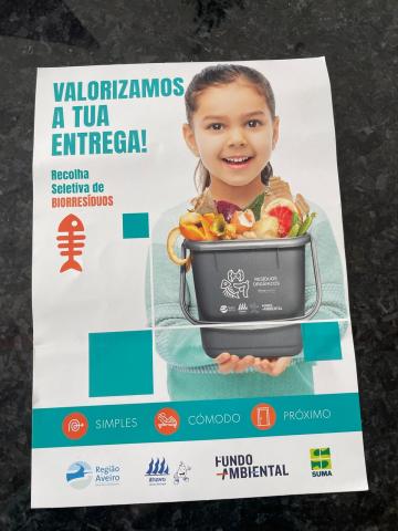 recolha seletiva de biorresiduos em Ílhavo