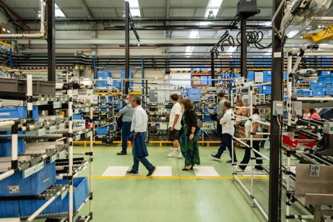 OLI em semana aberta com clientes.