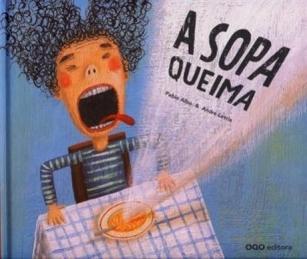 A sopa queima