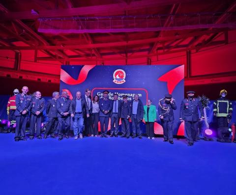 antigos comandantes dos BVI homenageados em gala dos bombeiros