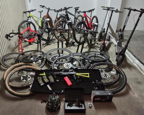 GNR identifica homem por recetacao de material furtado