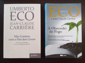 Ror de Livros: livros imperdíveis - Umberto Eco & Jean-Claude Carriére Ror de Livros: livros imperdíveis - Umberto Eco & Jean-Claude Carriére