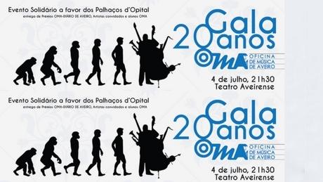 20 ANOS - Oficina de Música de Aveiro e a Palhaços d' Opital 20 ANOS - Oficina de Música de Aveiro e a Palhaços d' Opital