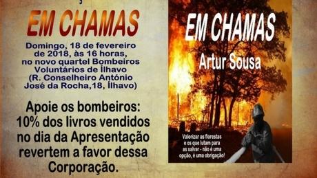 Artur Sousa - livro "Em Chamas"