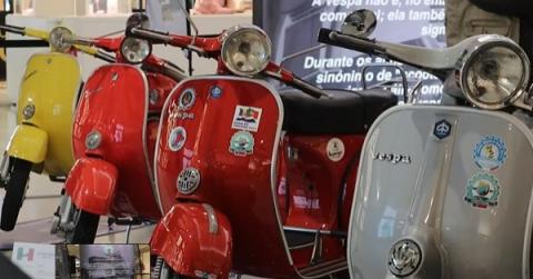 Moliceiro Vespa Clube assinala a marca dos 100 associados.