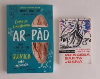 Ror de Livros: livros imperdíveis - T3 - Ep. 36 "O grande amor da Princesa Santa Joana" e "Como se transforma ar em pão?" 
