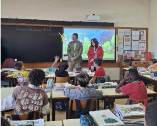 Crianças do concelho das Murtosa contactam com o ciclo da água.