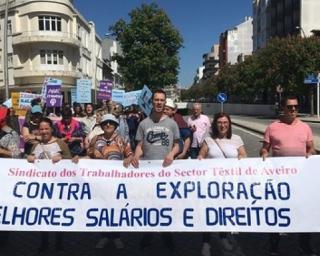 Aveiro: Os trabalhadores têm direito a viver melhor” - União de Sindicatos de Aveiro celebra 1º de Maio.