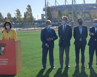 Foi inaugurada a primeira fase da ‘Aldeia do Futebol’ em Aveiro.