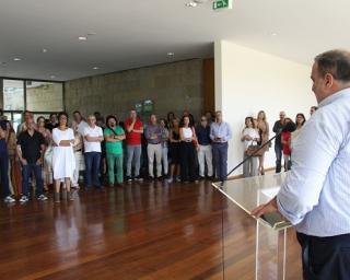 Exposição 'Perfeita Libação - Art Transforming' no Museu do Vinho da Bairrada.
