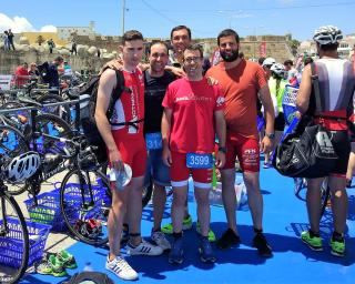 Triatlo dos Galitos em competição em Peniche.