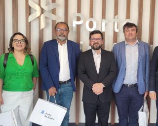 Porto de Aveiro recebeu visita de comitiva do Governo do Estado do Piauí.