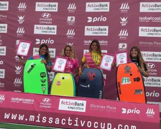 'Miss Activo Cup' na Costa Nova: Isabela Sousa é a grande vencedora.