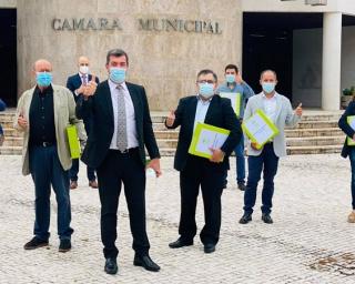 'Unir Para Fazer' entregou processo da candidatura no Tribunal de Ílhavo.