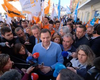 Legislativas: Luís Montenegro diz que Aveiro e Águeda dão sinais sobre canal ascendente da Aliança Democrática.