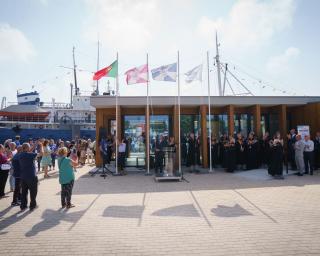 Gafanha da Nazaré: Movimento 'Unir para Fazer' estranha ausência do Presidente da Junta no hastear da bandeira da Freguesia na cerimónia de abertura do Festival do Bacalhau. Carlos Rocha diz que “Presidente da Câmara conhece as razões da minha decisão”.