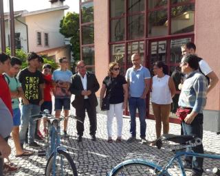 Projecto 'Gafe Bike' entregou duas pasteleiras à Junta de Freguesia da Gafanha da Nazaré.