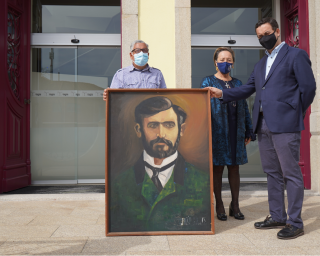 Quadro de João Grave foi devolvido ao Município de Vagos.