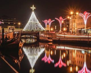 Mau tempo motiva cancelamento de espectáculos de Natal em Aveiro.
