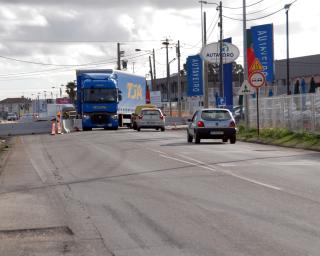 Avança a nova fase da obra de qualificação urbana do troço urbano da Avenida Europa em Cacia.