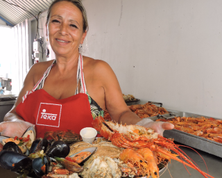 Festival do Marisco da Costa Nova: Sem os voluntários seria impossível realizar o evento - (Pedro Novo, líder do Illiabum)