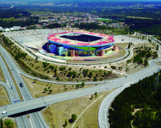 Câmara de Aveiro vai construir grande Pavilhão Desportivo ao lado do EMA (5 milhões de euros no projecto global). Infraestrutura terá quatro campos para a prática desportiva.