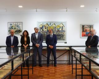 Inauguração da requalificação da Biblioteca Ferreira de Castro, em Ossela.