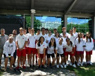 Galitos obteve bons resultados nos Campeonatos Nacionais de Natação.