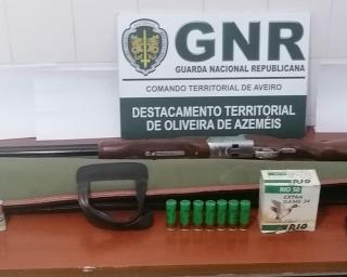 GNR de Oliveira de Azeméis: Homem detido por violência doméstica.