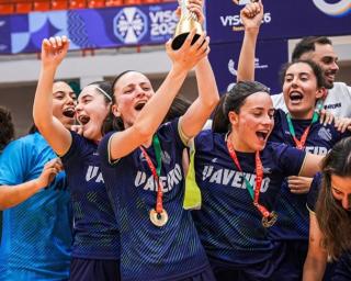 Universidade de Aveiro venceu o nacional universitário de futsal feminino.
