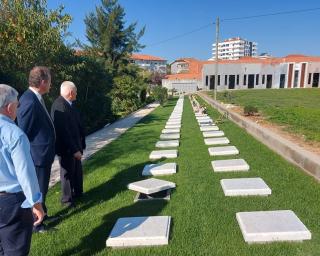 Estão concluídas as obras do Columbário e Ossário, no Cemitério Sul de Aveiro.