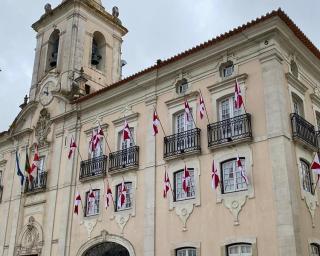 Prosseguem as obras no Rossio.