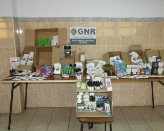 GNR da Gafanha da Nazaré: Apreensão de mais de 650 produtos e substâncias à base de canábis.