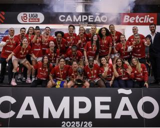 SL Benfica é campeão da Liga Feminina