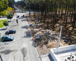 pavilhao e mortuária da gafanha do carmo com nova area de estacionamento