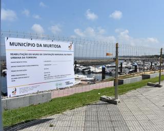 tribunal de contas deu luz verde à reabilitação de muro da marginal da Torreira