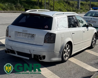 gnr recupera viatura furtada e usada em furtos