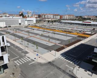 Foi aberto o Parque de Estacionamento a Nascente da Estação da CP em Aveiro.