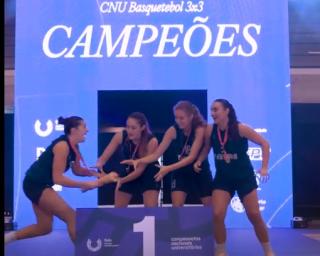 Aveiro venceu a competição feminina no nacional de basquetebol 3x3. 