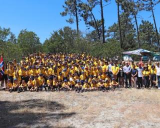 Ílhavo: Acampamento Municipal de Escuteiros reúne centenas de jovens e crianças.