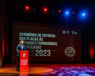 FPF e AFA entregam certificados de formação a clubes. Beira-Mar está nas quatro estrelas.