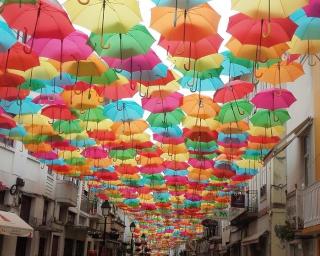 Céu colorido para mais um AgitÁgueda.