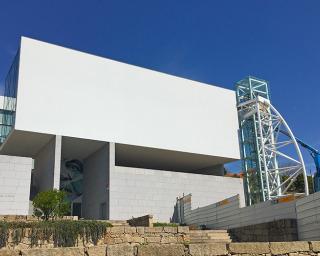 Águeda: Elevador liga baixa e alta da cidade.