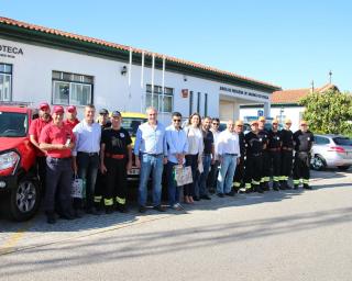 Bombeiros Voluntários de Águeda e duas Unidades de Proteção Civil têm novos dispositivos de comunicação.