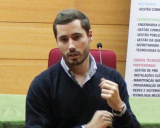 António Alves na liderança da Associação Académica da Universidade de Aveiro.